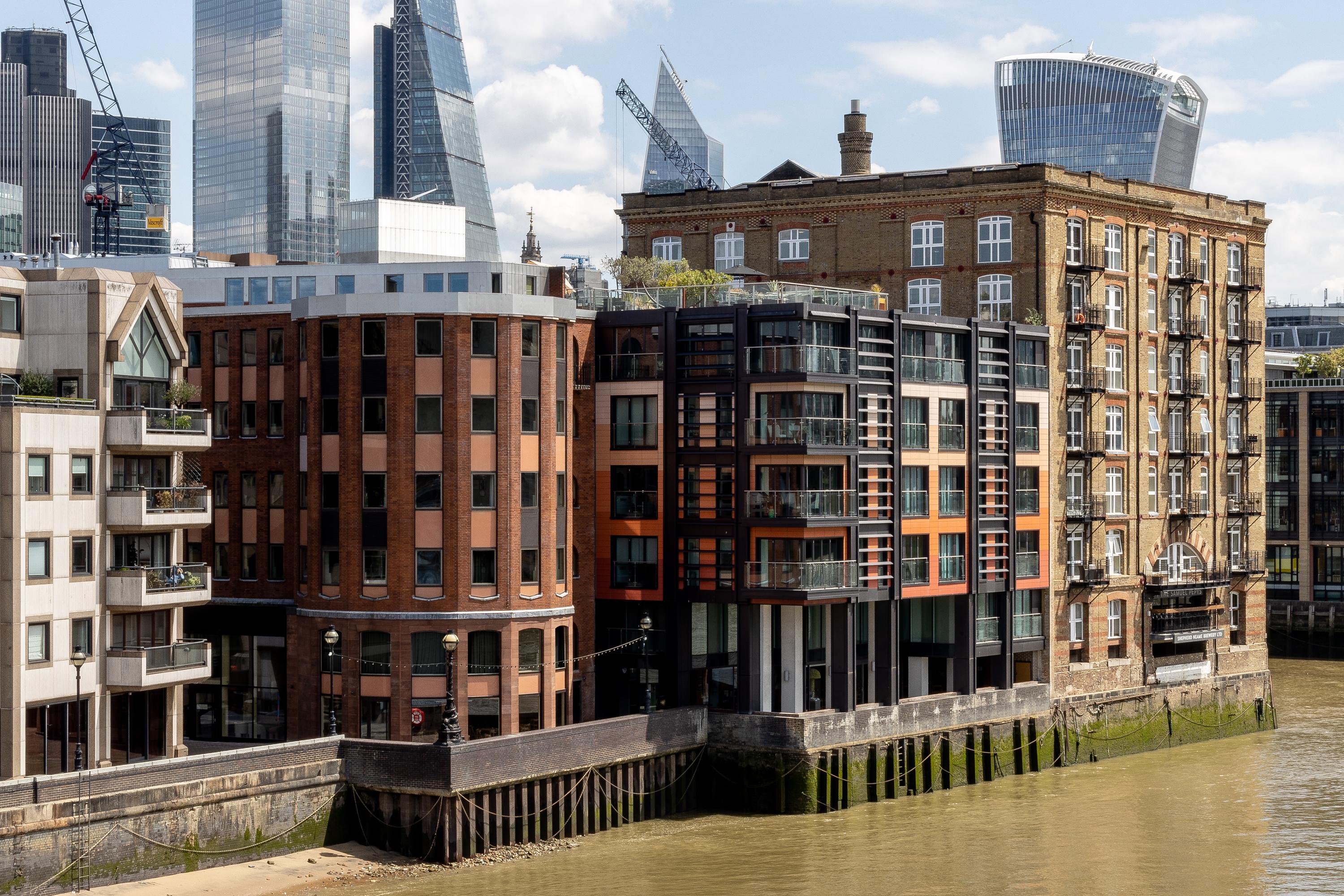 Locke At Broken Wharf Hotel Londra Exterior foto